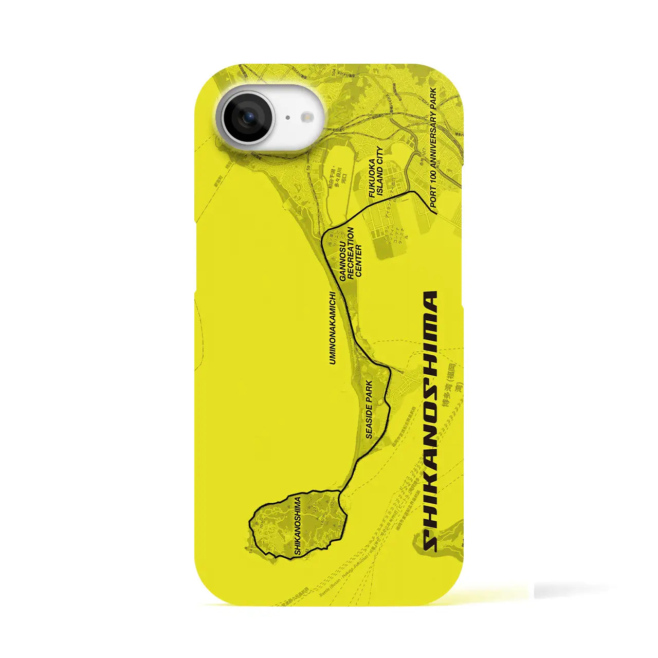 【志賀島2（福岡県）】サイクリストiPhoneケース（バックカバータイプ）