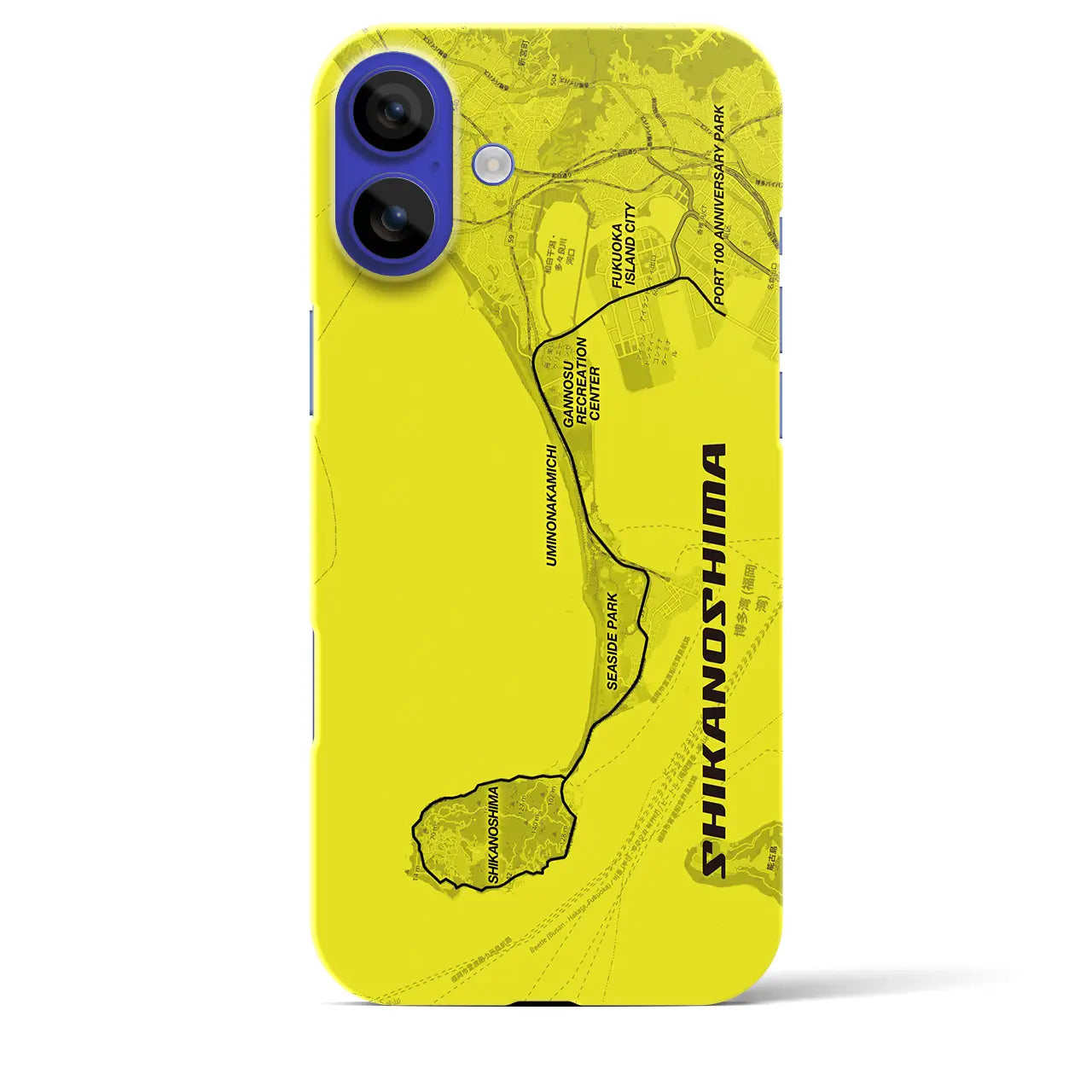 【志賀島2（福岡県）】サイクリストiPhoneケース（バックカバータイプ）