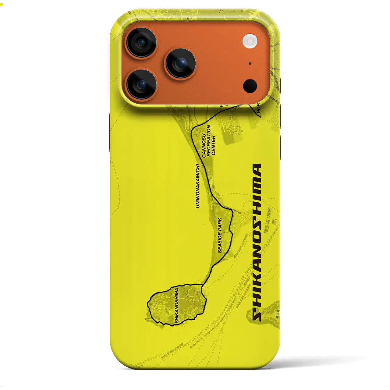 【志賀島2（福岡県）】サイクリストiPhoneケース（バックカバータイプ）