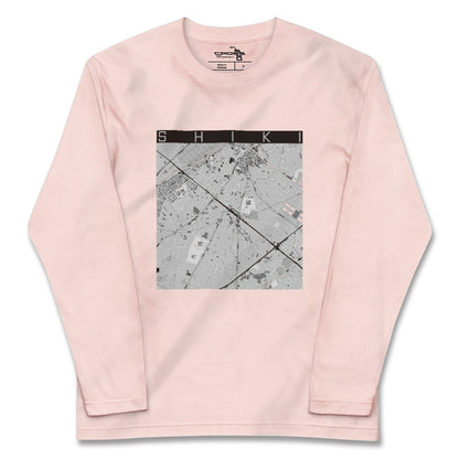【志木（埼玉県）】地図柄ロングスリーブTシャツ