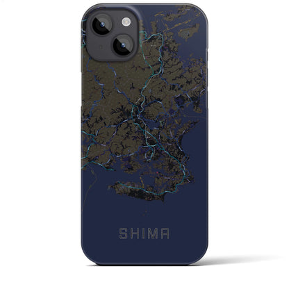 【志摩（三重県）】地図柄iPhoneケース（バックカバータイプ）