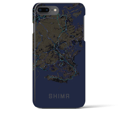 【志摩（三重県）】地図柄iPhoneケース（バックカバータイプ）