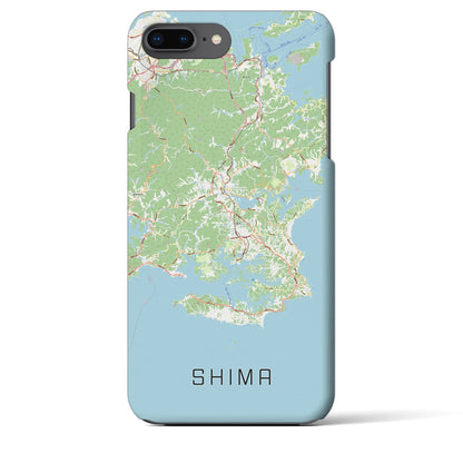 【志摩（三重県）】地図柄iPhoneケース（バックカバータイプ）