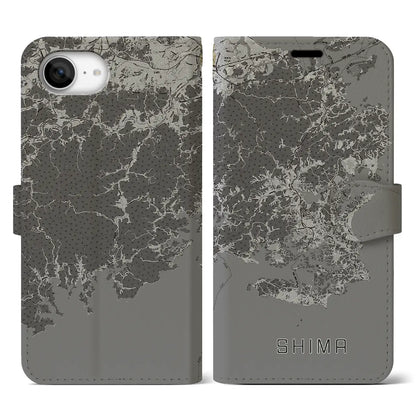 【志摩（三重県）】地図柄iPhoneケース（手帳タイプ）