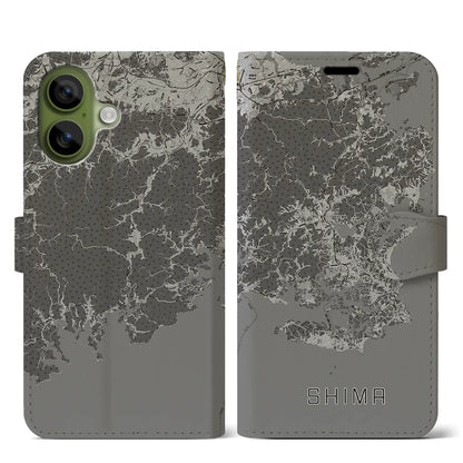 【志摩（三重県）】地図柄iPhoneケース（手帳タイプ）