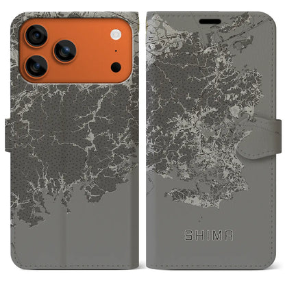 【志摩（三重県）】地図柄iPhoneケース（手帳タイプ）