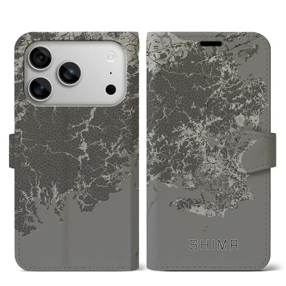 【志摩（三重県）】地図柄iPhoneケース（手帳タイプ）