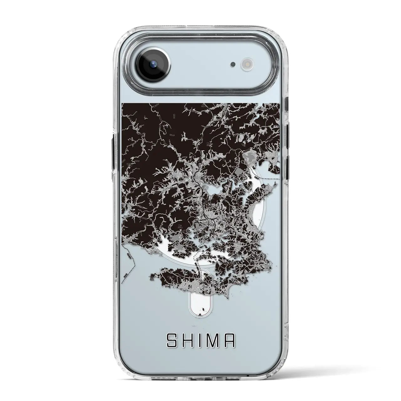 【志摩（三重県）】地図柄iPhoneケース（MagSafeタイプ）