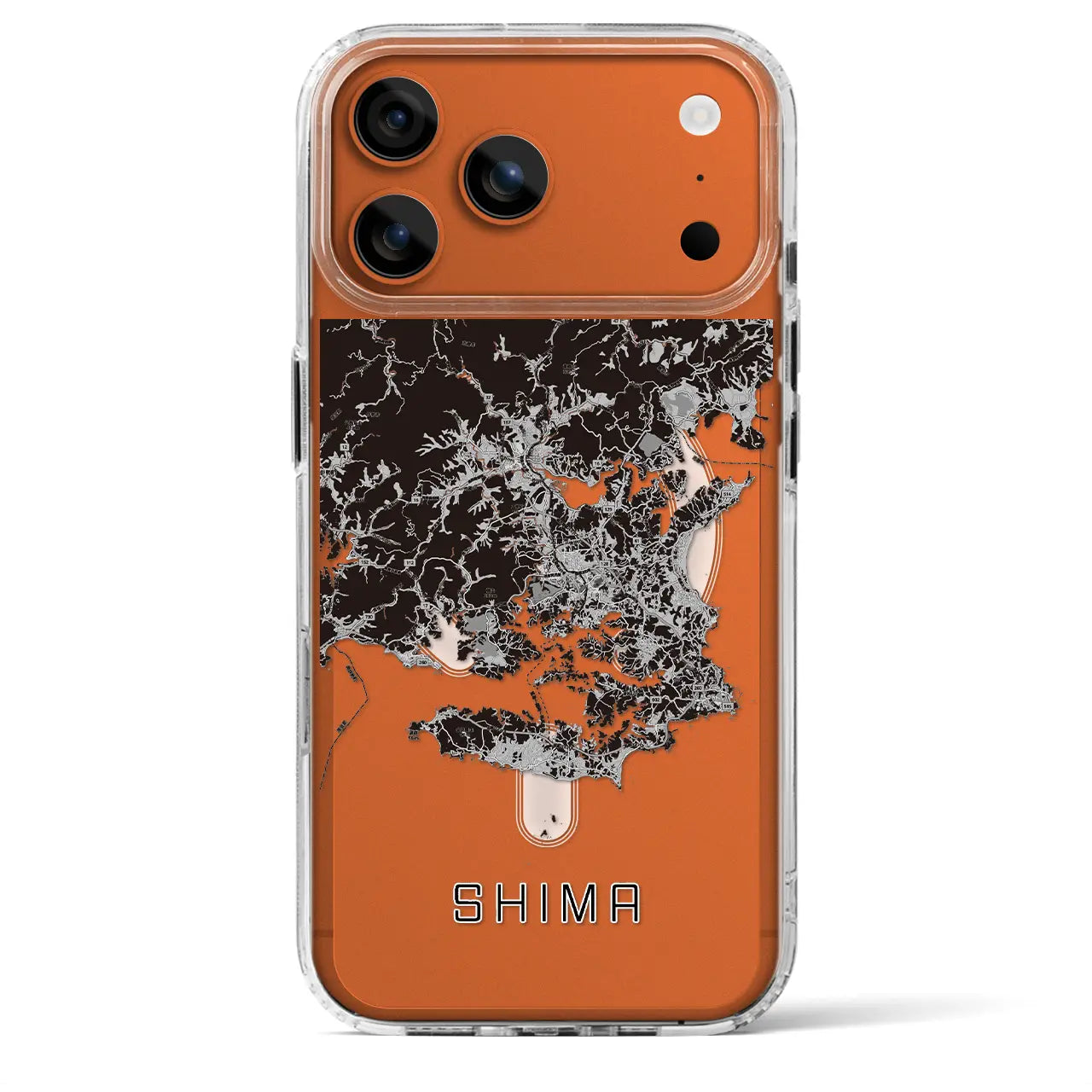 【志摩（三重県）】地図柄iPhoneケース（MagSafeタイプ）