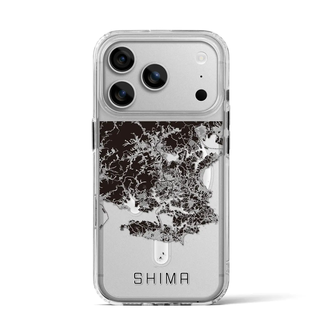 【志摩（三重県）】地図柄iPhoneケース（MagSafeタイプ）