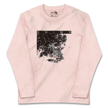 【志摩（三重県）】地図柄ロングスリーブTシャツ