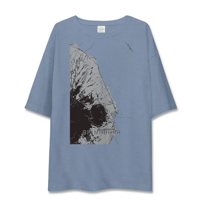 【島原（長崎県）】地図柄ビッグシルエットTシャツ