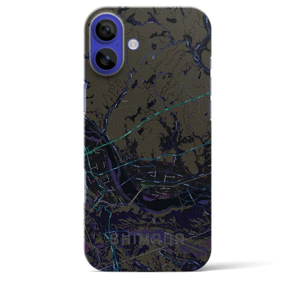 【島田（静岡県）】地図柄iPhoneケース（バックカバータイプ）