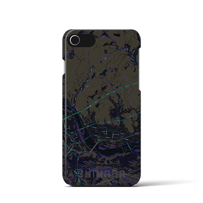 【島田（静岡県）】地図柄iPhoneケース（バックカバータイプ）