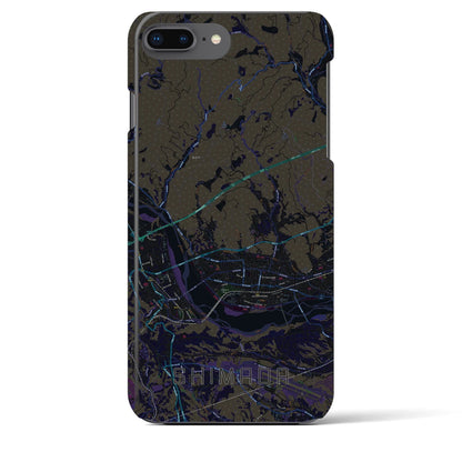 【島田（静岡県）】地図柄iPhoneケース（バックカバータイプ）