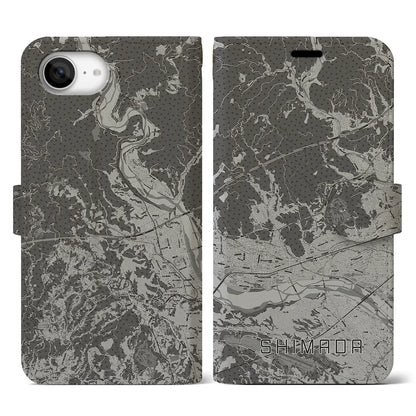 【島田（静岡県）】地図柄iPhoneケース（手帳タイプ）