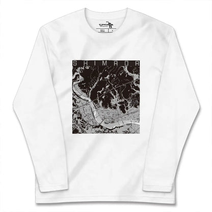 【島田（静岡県）】地図柄ロングスリーブTシャツ