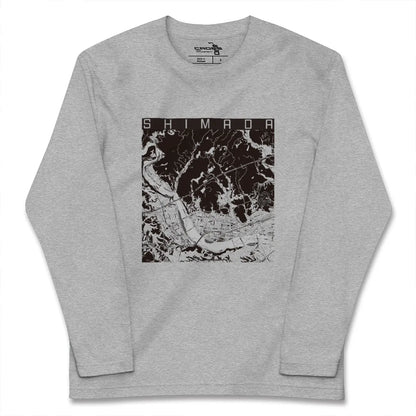 【島田（静岡県）】地図柄ロングスリーブTシャツ