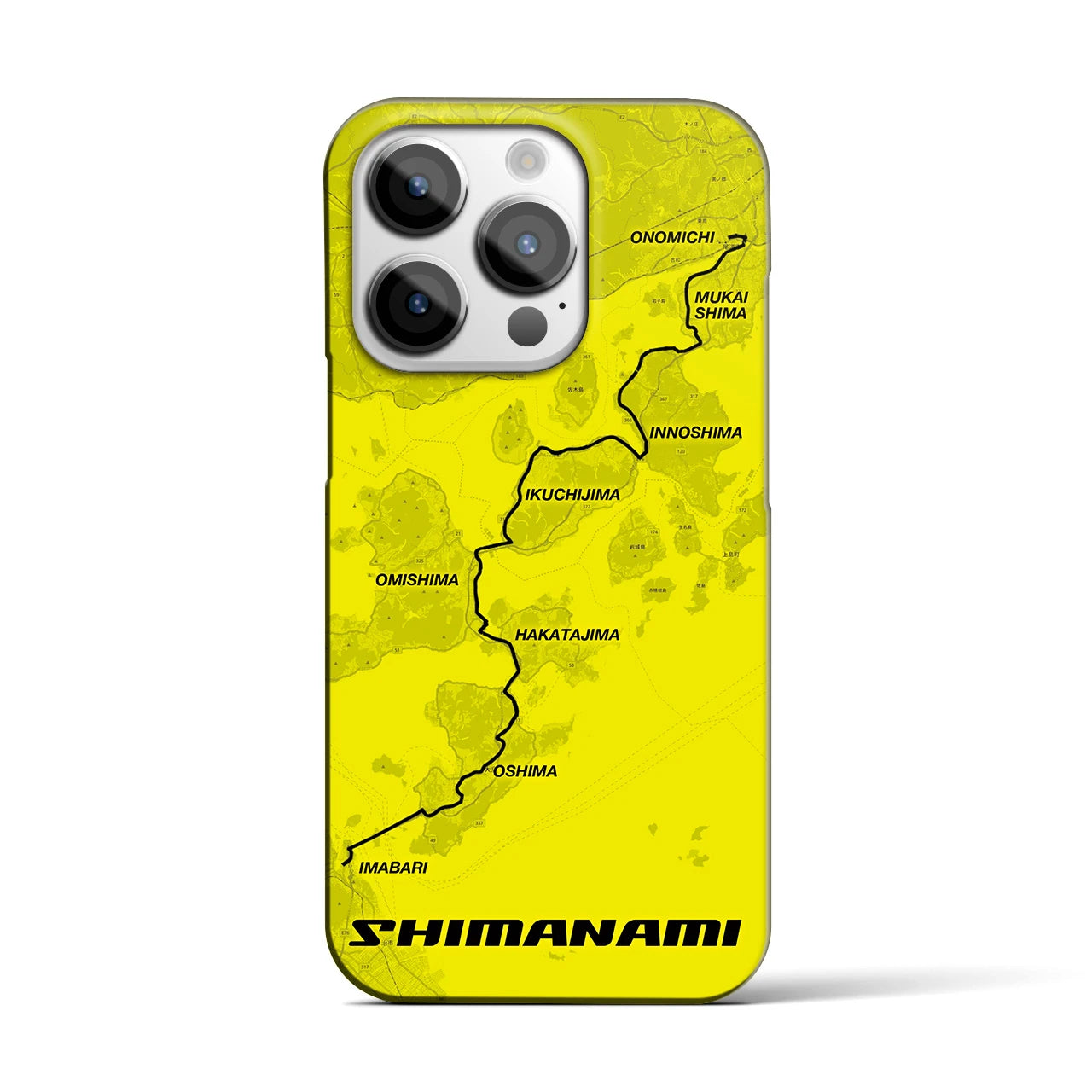 【しまなみ（広島県）】サイクリストiPhoneケース（バックカバータイプ）