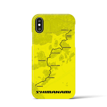 【しまなみ（広島県）】サイクリストiPhoneケース（バックカバータイプ）