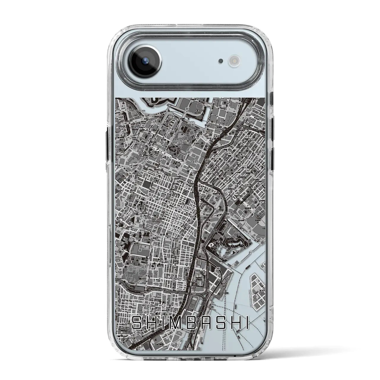 【新橋（東京都）】地図柄iPhoneケース（MagSafeタイプ）