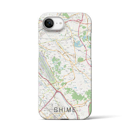 【志免（福岡県）】地図柄iPhoneケース（バックカバータイプ）