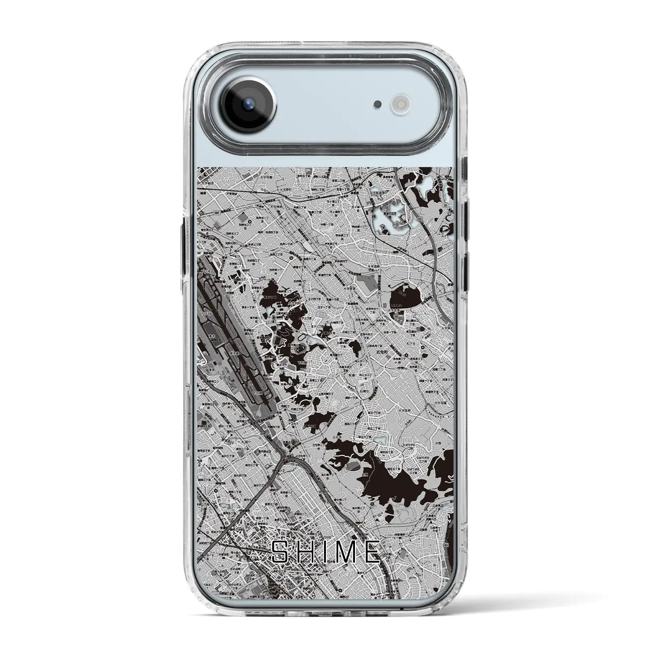 【志免（福岡県）】地図柄iPhoneケース（MagSafeタイプ）