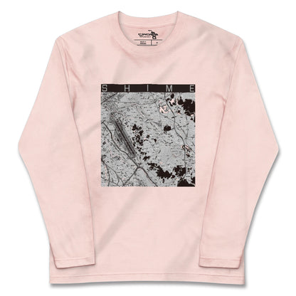 【志免（福岡県）】地図柄ロングスリーブTシャツ