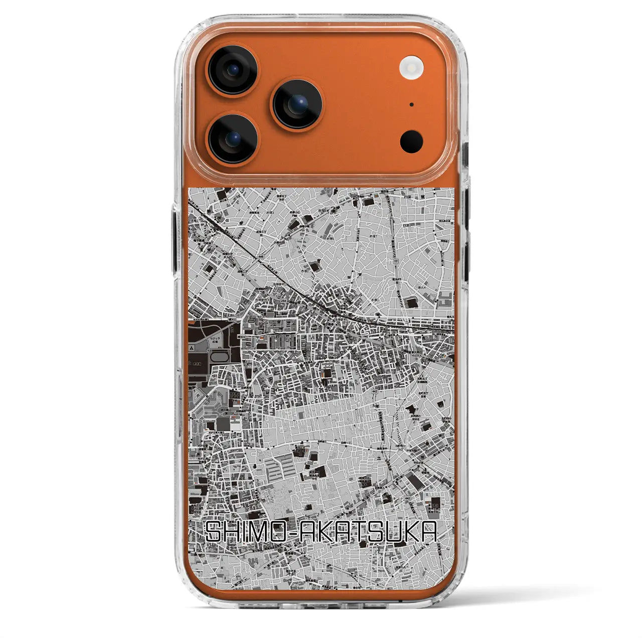 【下赤塚（東京都）】地図柄iPhoneケース（MagSafeタイプ）