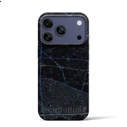 【下井草（東京都）】地図柄iPhoneケース（バックカバータイプ）