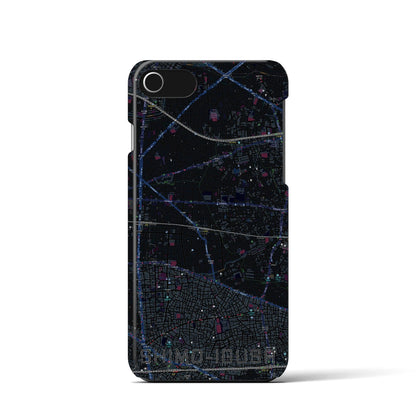 【下井草（東京都）】地図柄iPhoneケース（バックカバータイプ）