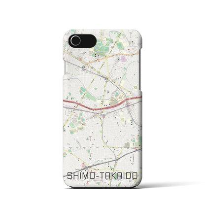 【下高井戸（東京都）】地図柄iPhoneケース（バックカバータイプ）