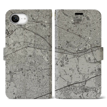 【下高井戸（東京都）】地図柄iPhoneケース（手帳タイプ）