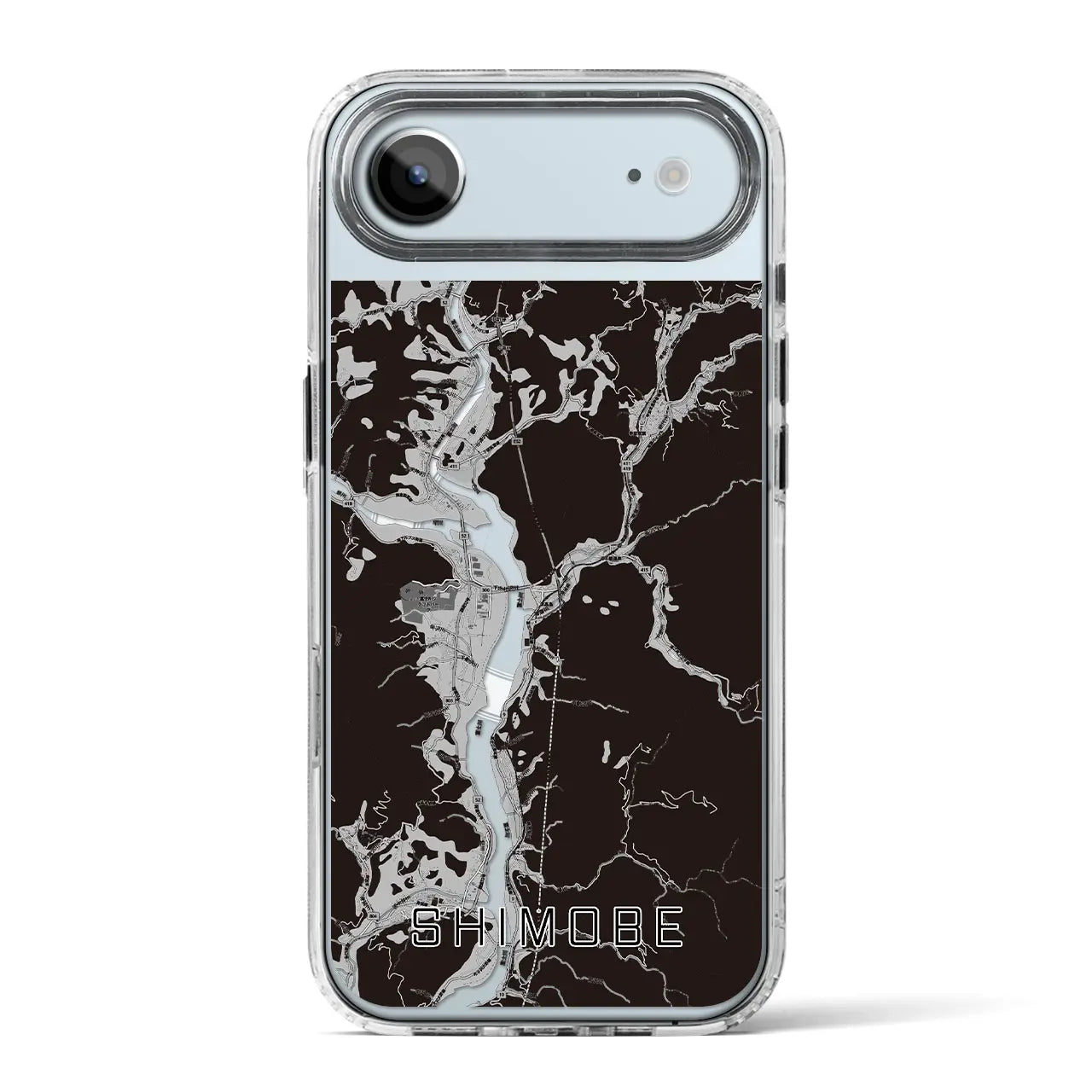 【下部（山梨県）】地図柄iPhoneケース（MagSafeタイプ）