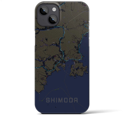 【下田（静岡県）】地図柄iPhoneケース（バックカバータイプ）