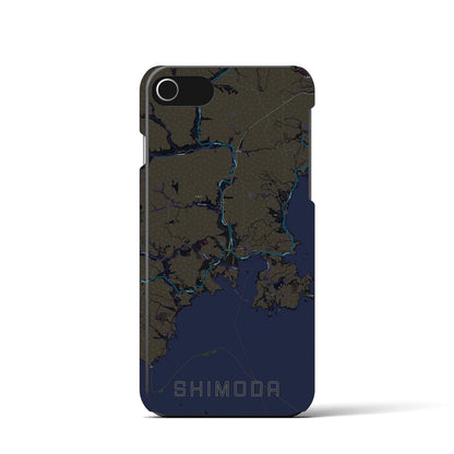 【下田（静岡県）】地図柄iPhoneケース（バックカバータイプ）