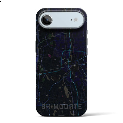 【下館（茨城県）】地図柄iPhoneケース（バックカバータイプ）