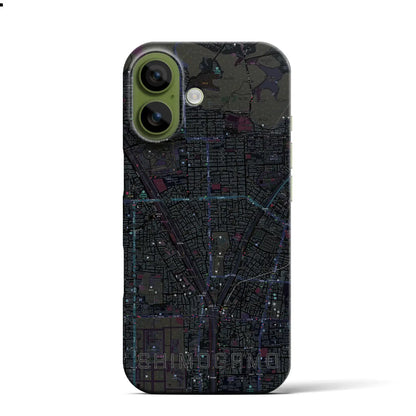 【下鴨（京都府）】地図柄iPhoneケース（バックカバータイプ）