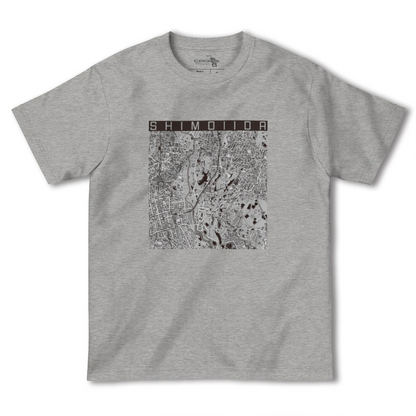 【下飯田（神奈川県）】地図柄ヘビーウェイトTシャツ