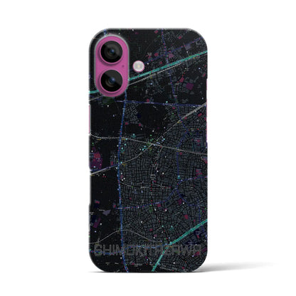 【下北沢（東京都）】地図柄iPhoneケース（バックカバータイプ）