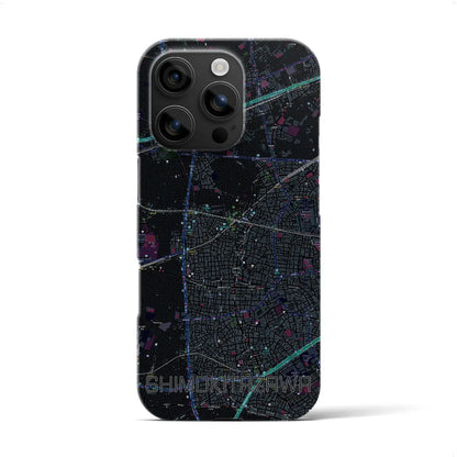 【下北沢（東京都）】地図柄iPhoneケース（バックカバータイプ）