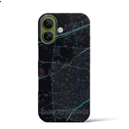 【下北沢（東京都）】地図柄iPhoneケース（バックカバータイプ）