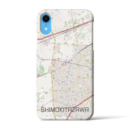 【下北沢（東京都）】地図柄iPhoneケース（バックカバータイプ）