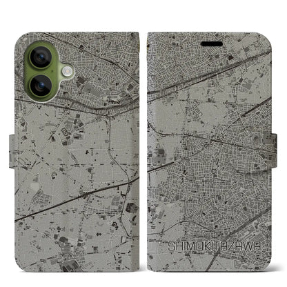 【下北沢（東京都）】地図柄iPhoneケース（手帳タイプ）