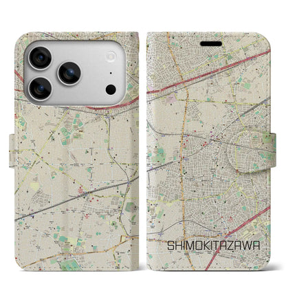 【下北沢（東京都）】地図柄iPhoneケース（手帳タイプ）