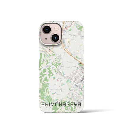 【下永谷（神奈川県）】地図柄iPhoneケース（バックカバータイプ）