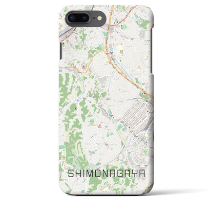 【下永谷（神奈川県）】地図柄iPhoneケース（バックカバータイプ）