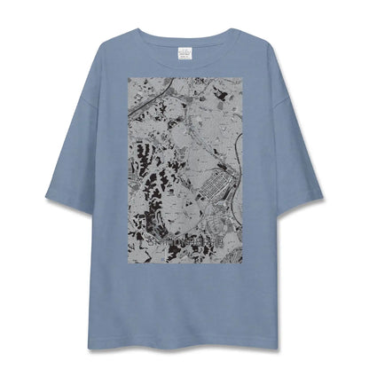 【下永谷（神奈川県）】地図柄ビッグシルエットTシャツ