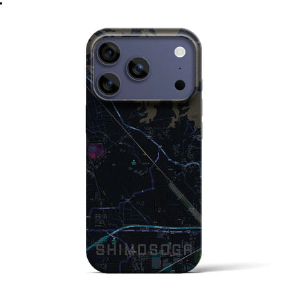 【下曽我（神奈川県）】地図柄iPhoneケース（バックカバータイプ）