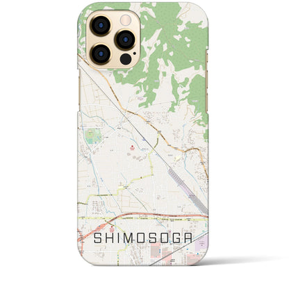 【下曽我（神奈川県）】地図柄iPhoneケース（バックカバータイプ）